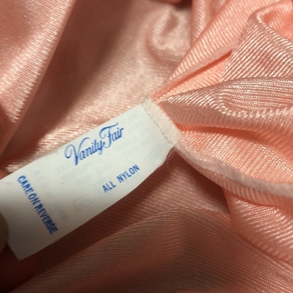 Vintage Vanity Fair Long Night Gown Dressing Gown S Grandma Core - Picture 7 of 7